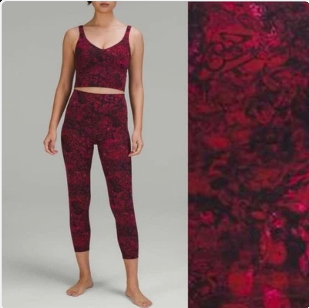 Lululemon Lunar New Year Align Tank And Leggings Set